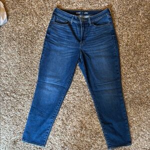Old Navy Blue Skinny Jeans with Stretch and Built in Warm